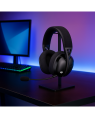 Audífonos Inalámbricos Snake Gamer Krait Bluetooth, USB 2.4 GHz, Jack 3.5, Negro