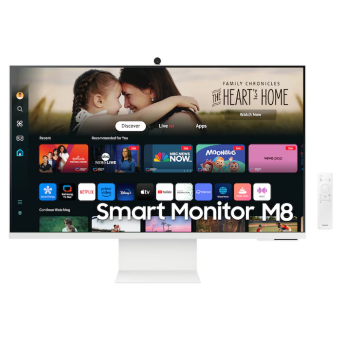 Monitor Smart Plano M8 M80D de 32“ UHD de 60HZ, 4ms