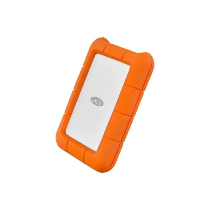 Disco Duro Externo Portatil LaCie Rugged USB-C 4 TB USB 3.1 Gen 1 USB-C Naranja
