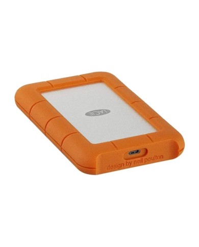 Disco Duro Externo Portatil LaCie Rugged USB-C 4 TB USB 3.1 Gen 1 USB-C Naranja
