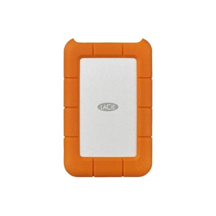 Disco Duro Externo Portatil LaCie Rugged USB-C 4 TB USB 3.1 Gen 1 USB-C Naranja