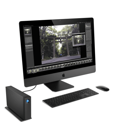 Disco Duro Externo Seagate LaCie d2 Professional 8TB USB 3.1 Gen 2 Tipo-C Negro