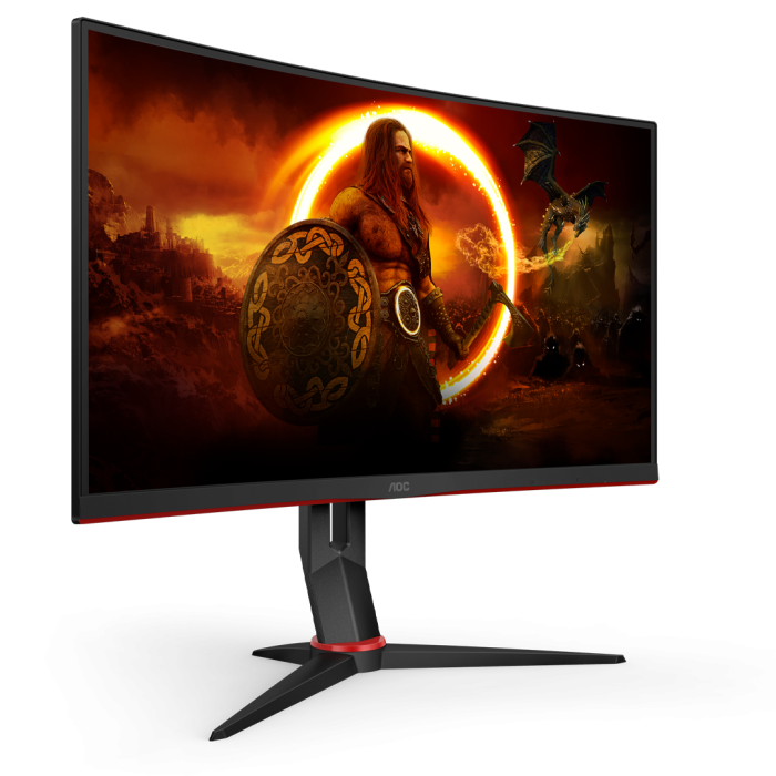 Monitor Gamer AOC C24G2 Curvo 23.6“ VA, 165Hz, 1ms, 1920x1080