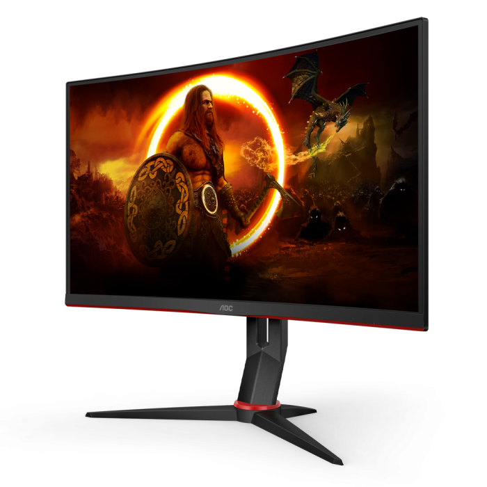 Monitor Gamer AOC C24G2 Curvo 23.6“ VA, 165Hz, 1ms, 1920x1080