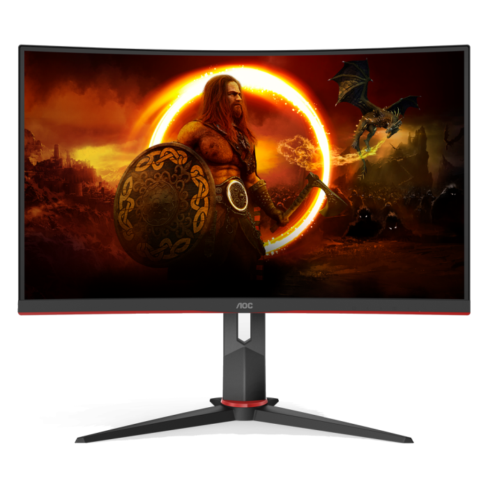Monitor Gamer AOC C24G2 Curvo 23.6“ VA, 165Hz, 1ms, 1920x1080