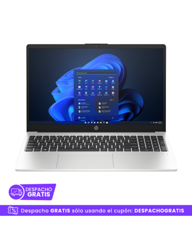 Notebook HP 245 G10B5UZ9AT Intel Core I5-1334U 16GB Ram 512GB SSD FreeDOS 15.6″ Negro