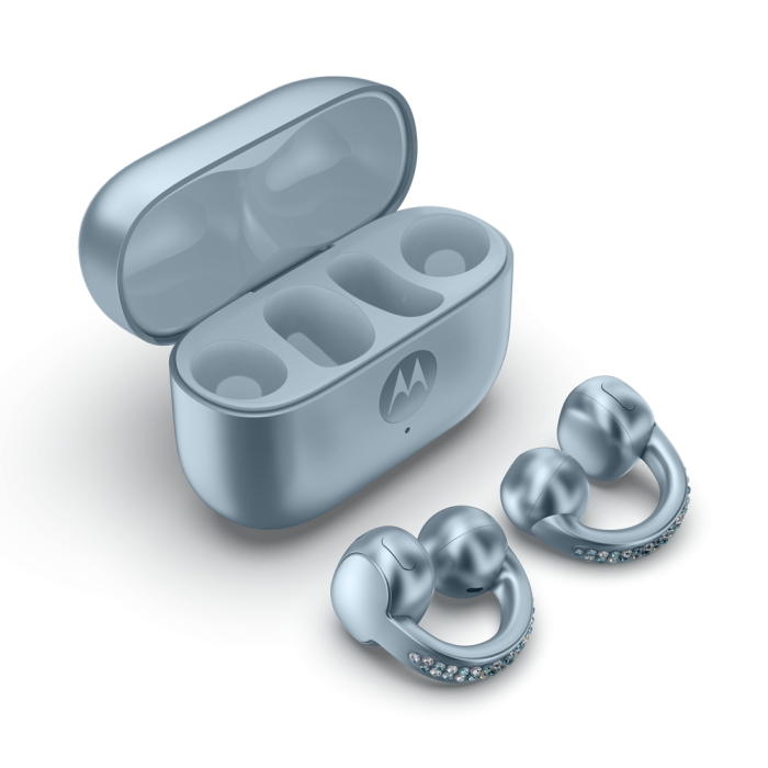 Audífonos Inalámbricos Motorola Moto Buds Loop Ice Melt Swaro