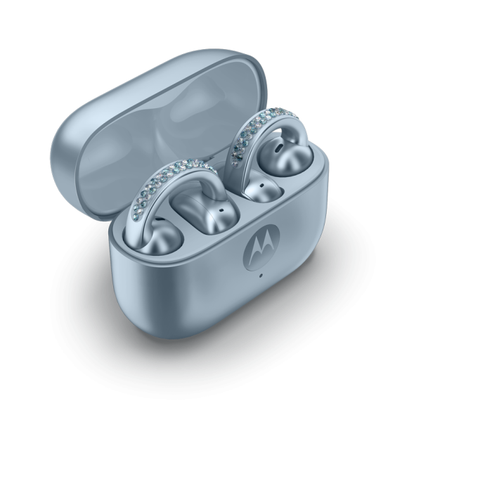Audífonos Inalámbricos Motorola Moto Buds Loop Ice Melt Swaro