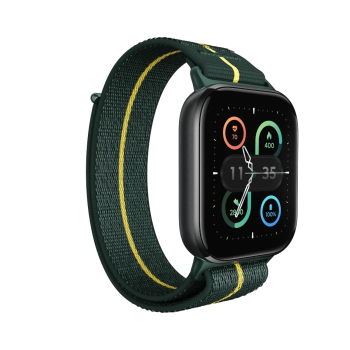 Smartwatch MOTOROLA Moto Watch Fit, OLED 1.9", GPS, 5ATM, IP68, 16 días, Trekking Green