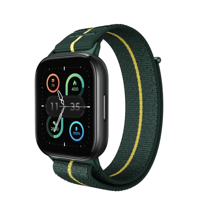 Smartwatch MOTOROLA Moto Watch Fit, OLED 1.9", GPS, 5ATM, IP68, 16 días, Trekking Green