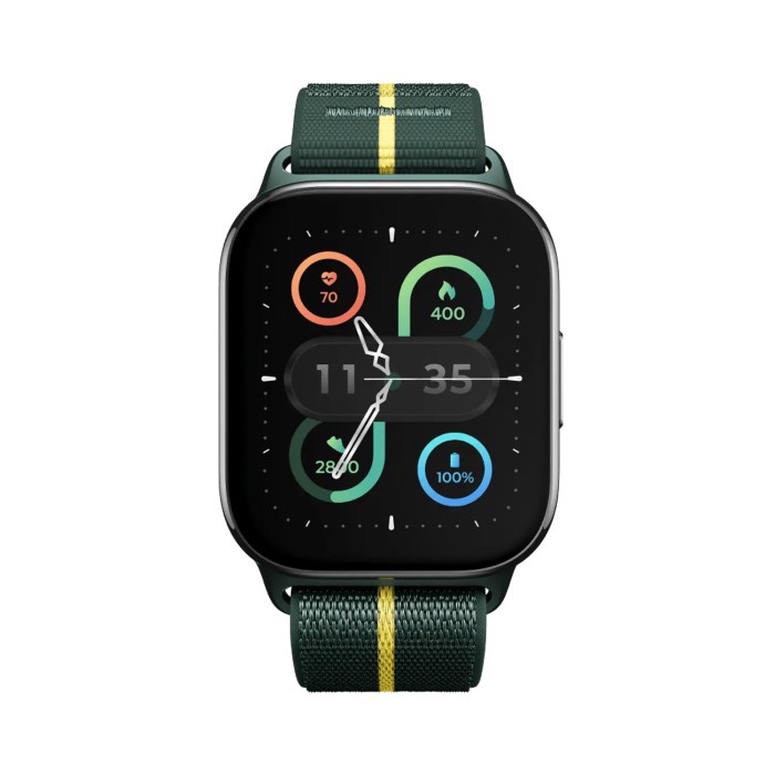 Smartwatch MOTOROLA Moto Watch Fit, OLED 1.9", GPS, 5ATM, IP68, 16 días, Trekking Green
