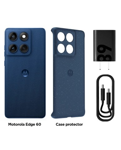 Teléfono Motorola Moto Edge 60 12GB RAM 256GB Azul