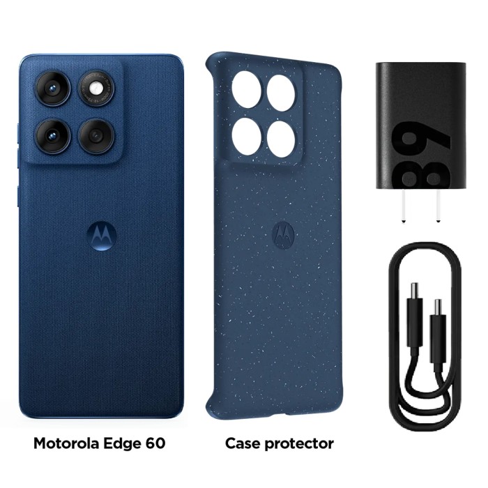 Teléfono Motorola Moto Edge 60 12GB RAM 256GB Azul