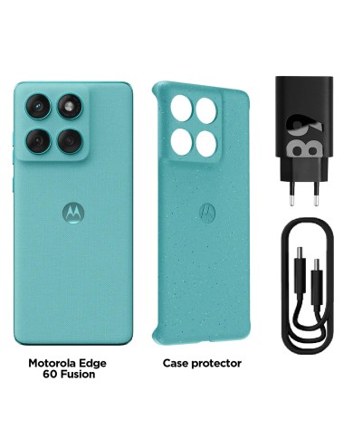 Teléfono Motorola Moto Edge 60 Fusion 8 RAM 256GB Pantone Amazonite