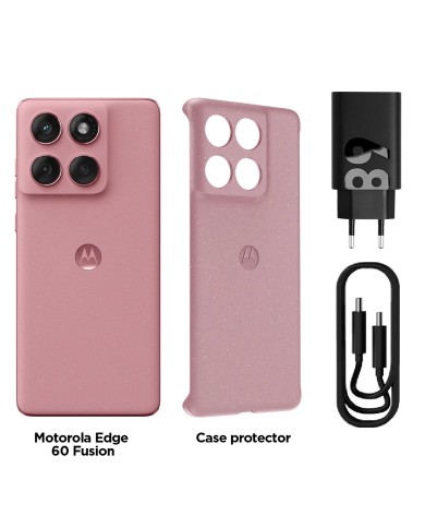 Teléfono Motorola Moto Edge 60 Fusion 8GB RAM 256GB Rosado