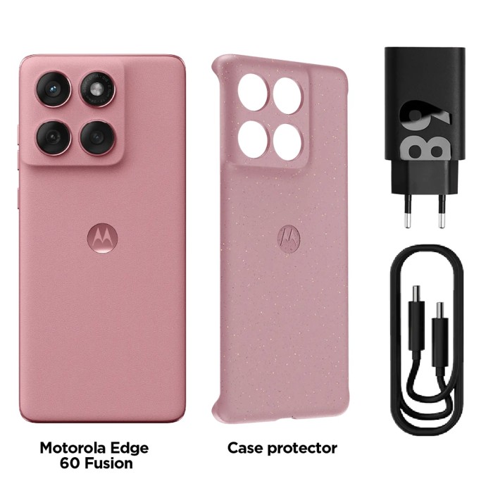 Teléfono Motorola Moto Edge 60 Fusion 8GB RAM 256GB Rosado