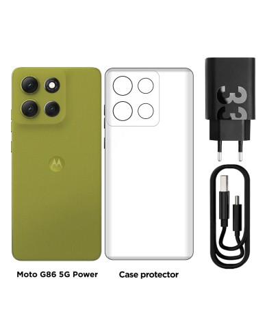 Teléfono Motorola Moto G86 256 8GB Batería 6720 mAh Cámara 50 MP Verde