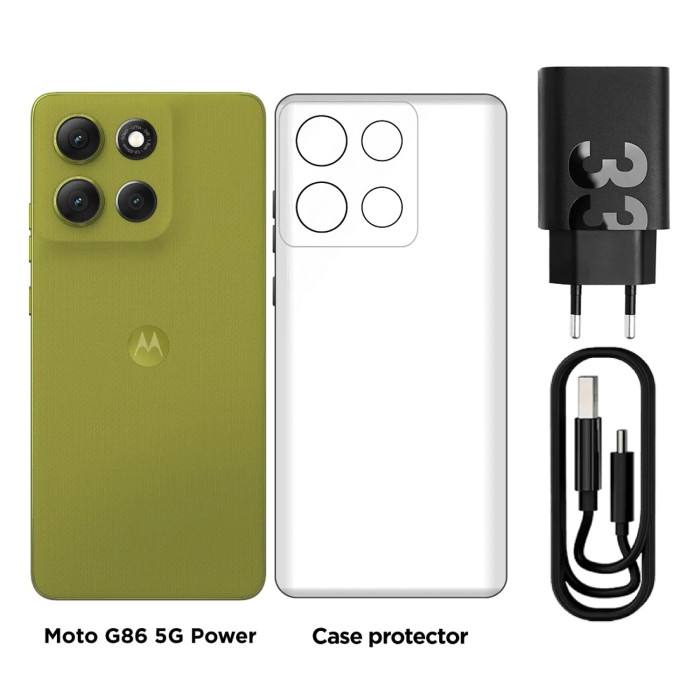 Teléfono Motorola Moto G86 256 8GB Batería 6720 mAh Cámara 50 MP Verde