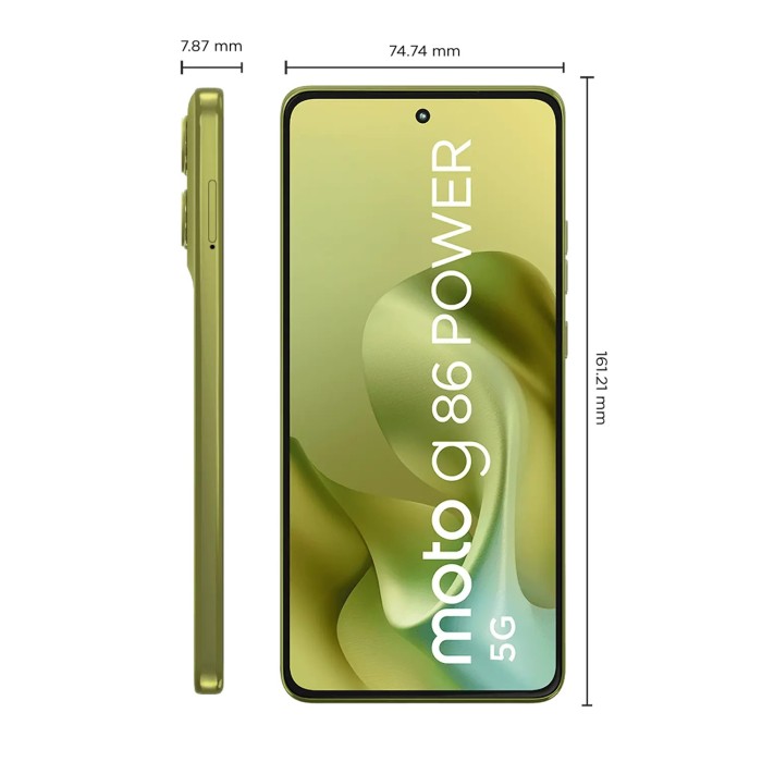 Teléfono Motorola Moto G86 256 8GB Batería 6720 mAh Cámara 50 MP Verde