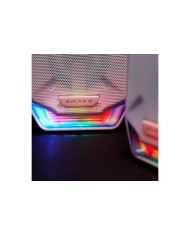 Parlante Snake Gamer Najash Pinkker NJ320 RGB Control De Volumen USB AUX (CAJA ABIERTA)