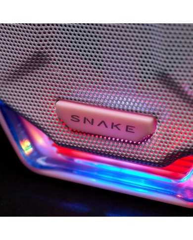 Parlante Snake Gamer Najash Pinkker NJ320 RGB Control De Volumen USB AUX (CAJA ABIERTA)