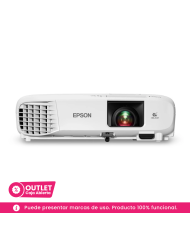 Proyector Epson PowerLite E20 3400 Lúmenes 1024 x 768 (XGA) USB HDMI (CAJA ABIERTA)