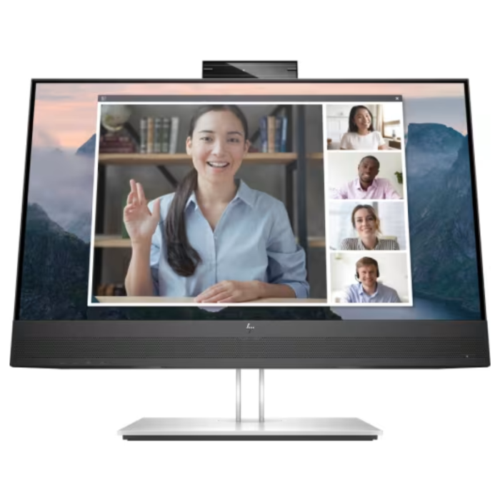 Monitor HP E24m G4 E Series FHD 23.8", USB-C, 65W, 100Hz, camara 5MP, altavoces