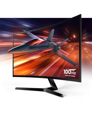 Monitor Samsung Essential S3 S36GD 24" LS24D366GALXZS Curvo FHD VA 100Hz 4ms