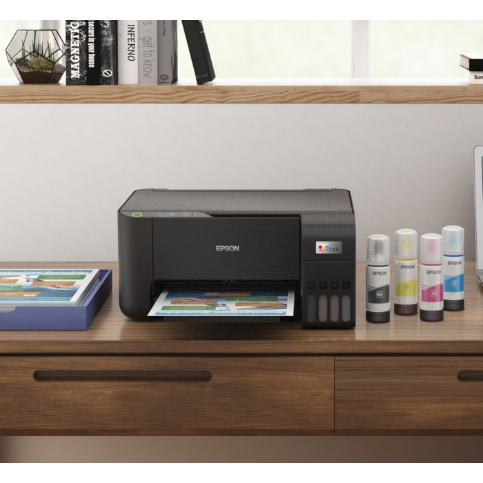 Impresora Multifuncional Epson EcoTank L3210, 10 ppm/negro, 5 ppm/color, USB 2.0 (CAJA ABIERTA)