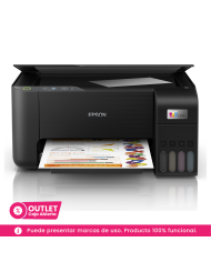 Impresora Multifuncional Epson EcoTank L4360, 15 ppm/negro, 8 ppm/color, Wi-Fi, USB 2.0, Dúplex