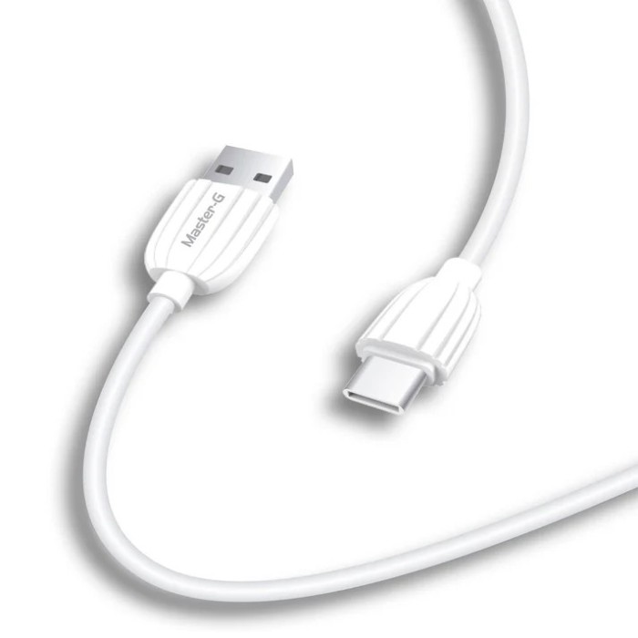 Cable de Carga Rápida Master G USB-A a USB-C 1 metro