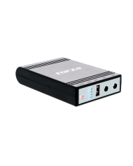 Mini UPS Forza 24W DC-140USB USB, Salidas 5V/9V/12VCC, NEMA 1-15P Portátil