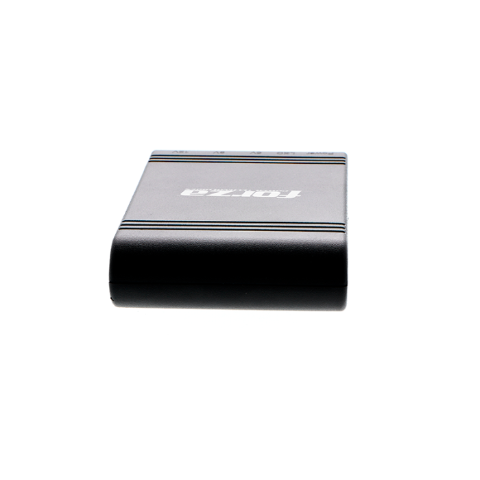 Mini UPS Forza 24W DC-140USB USB, Salidas 5V/9V/12VCC, NEMA 1-15P Portátil