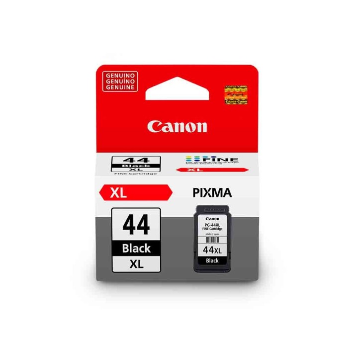 Cartucho Canon PG-44XL Negro Original Alto Rendimiento
