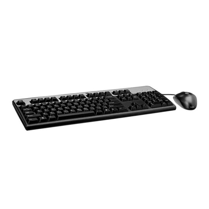 Combo Teclado Mouse Alámbrico HP 631341-B21 Teclado Inglés Mouse Optico USB Negro