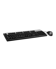 Combo Teclado Mouse Alámbrico HP 631341-B21 Teclado Inglés Mouse Optico USB Negro