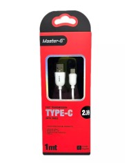 Cable de Carga Rápida Master G USB-A a USB-C 1 metro