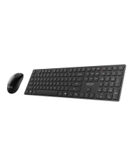 Combo Teclado y Mouse Inalámbrico MSI FORGE K210 Perfil bajo, Dongle USB, Recargable