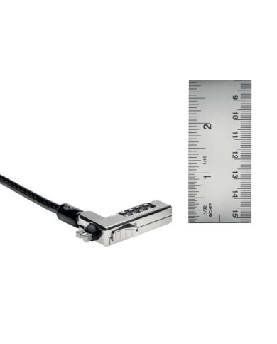 Candado de Seguridad Kensington MicroSaver SLIM K60600WW con combinación para Notebook (1,8 m)