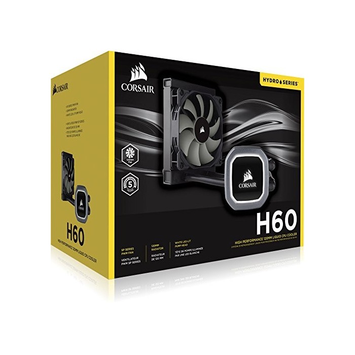 Refrigeración Líquida Corsair Hydro Series H60 (2018) 120mm (CW-9060036-WW)