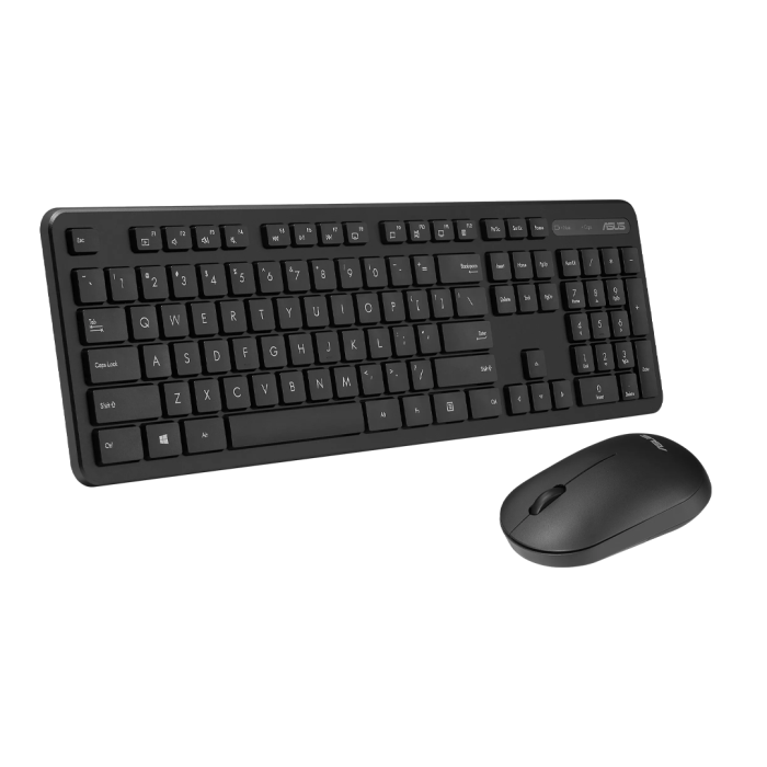 Combo Teclado y Mouse Inalámbrico Asus CW100 Negro