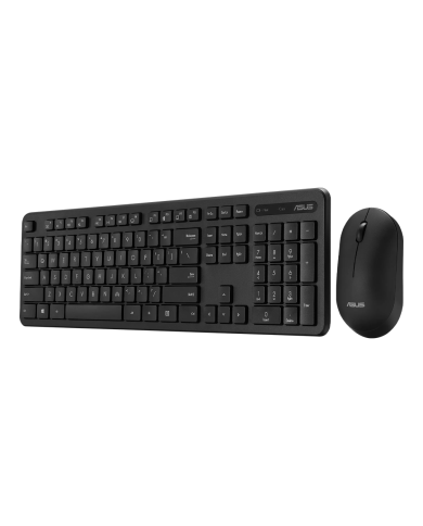 Combo Teclado y Mouse Inalámbrico Asus CW100 Negro