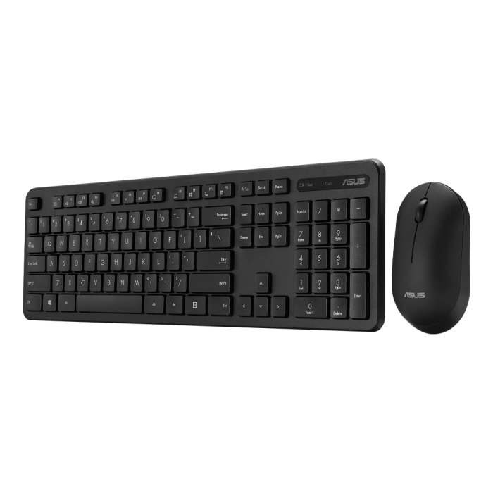 Combo Teclado y Mouse Inalámbrico Asus CW100 Negro