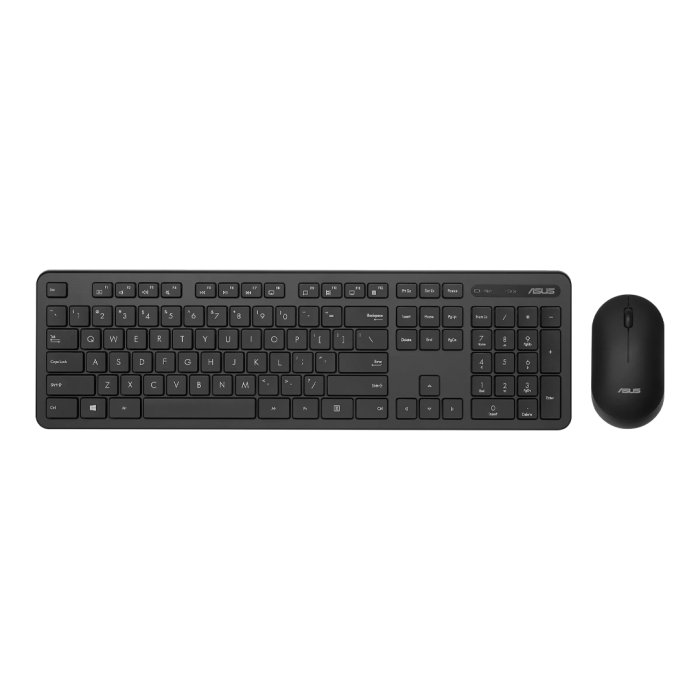 Combo Teclado y Mouse Inalámbrico Asus CW100 Negro