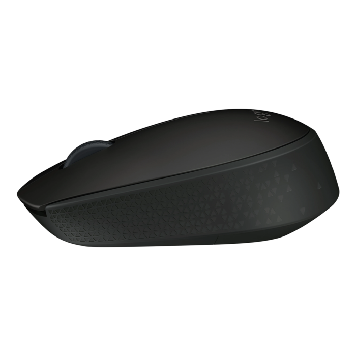 Mouse Inalámbrico Logitech M170 USB Ambidiestro Negro (910-004940)