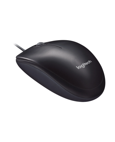 Mouse Logitech M90, Alámbrico Ambidiestro USB, 1000DPI, Negro para Mac/PC