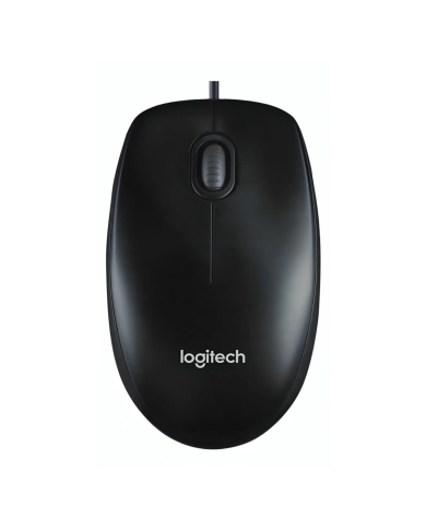 Mouse Logitech M90, Alámbrico Ambidiestro USB, 1000DPI, Negro para Mac/PC