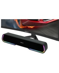 Barra de Sonido Bluetooth Gamer Master-G MGSBG25 con Luces RGB