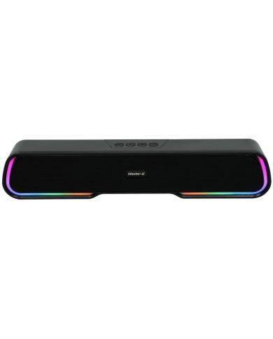 Barra de Sonido Bluetooth Gamer Master-G MGSBG25 con Luces RGB