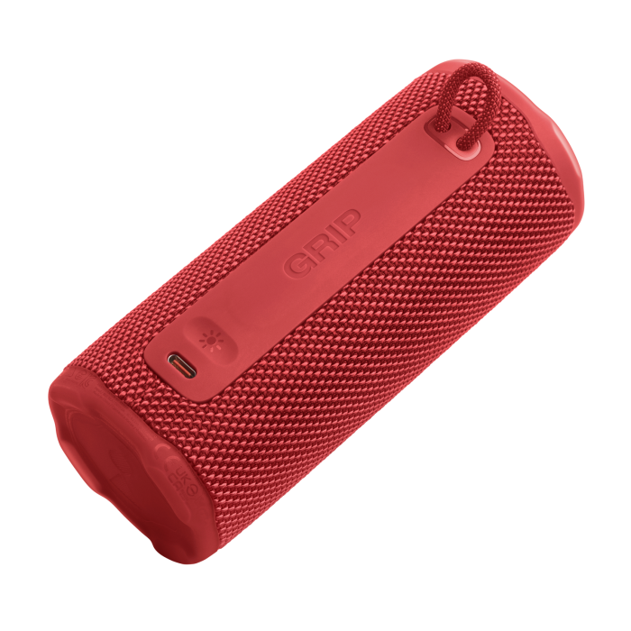 Parlante Portátil Bluetooth JBL Grip IP68 Rojo con Luz Ambiental
